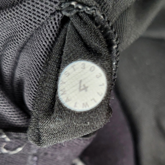 Lululemon Power Y tank Heathered Black gray racerback thin straps tank top sz 4 - Picture 11 of 11